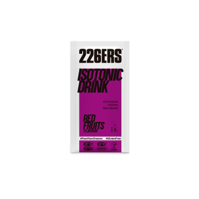 BOX ISOTONIC DRINK 226ers - saszetka jednoporcjowa (20 sztuk) proszek, o smaku czerwonych owoców